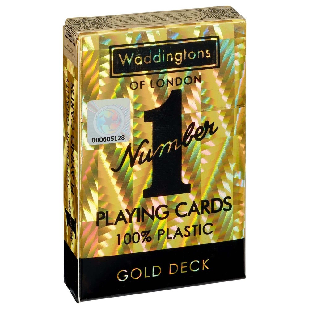 Gold Waddingtons No.1 Playing Cards - New & Sealed