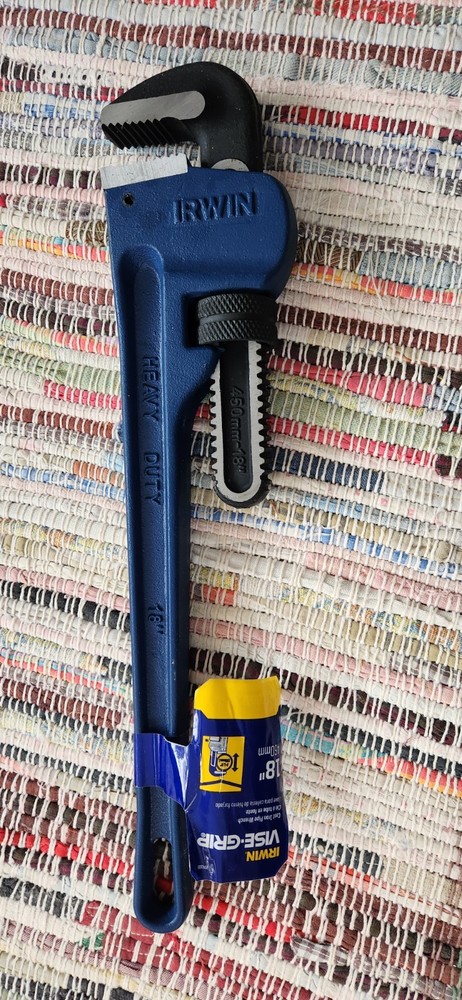 Irwin 18 In. Cast Iron Pipe Wrench