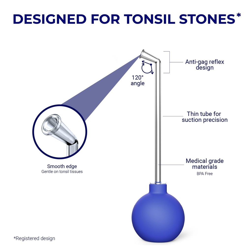 Tonsil Stone Remover Vacuum - Easy Suction Tool for Tonsil Stone Extraction