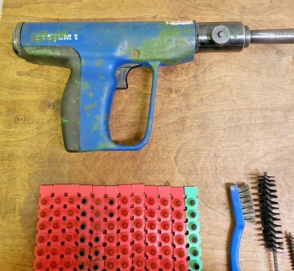 Masterset System 1 Powder Actuated Nail Tool w/ Tool Box