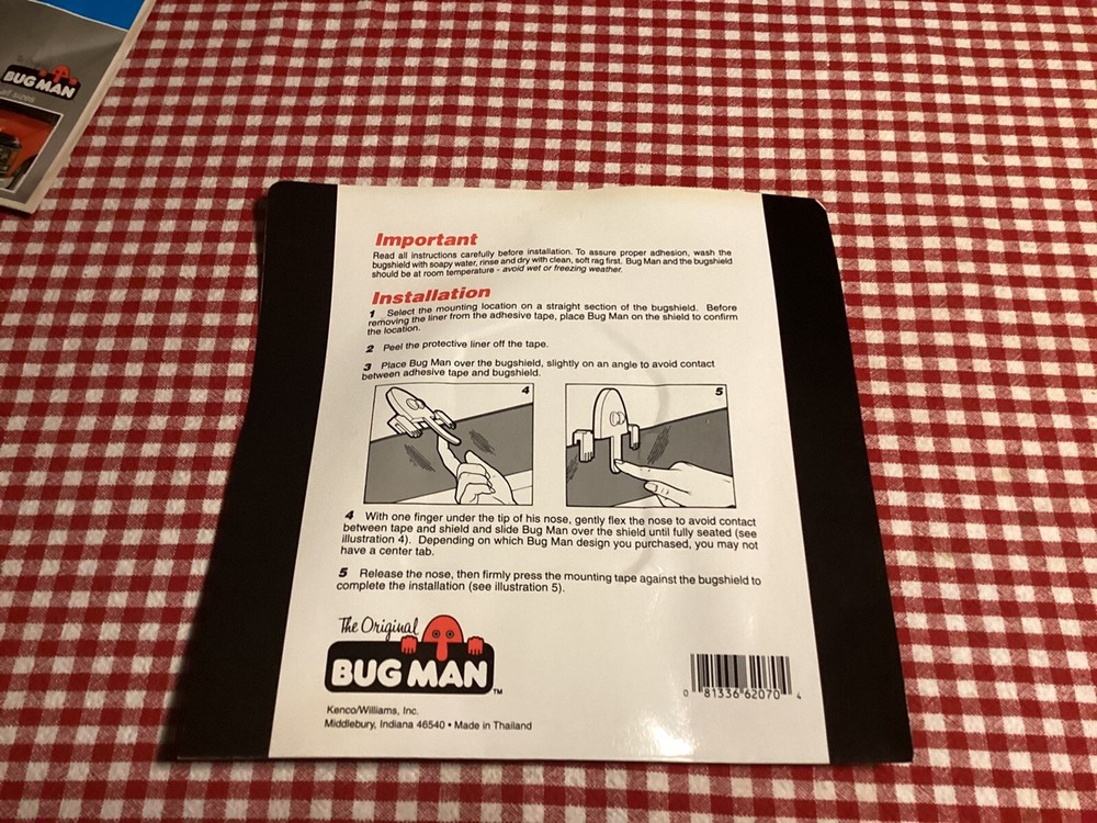 Bug Mania - For Bug Deflectors 4 Different FREE SHIPPING