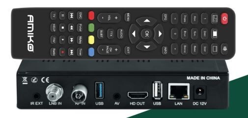 Amiko Viper 4K-V40 HD Combo SAT DVB-S2 DVB-T2/C