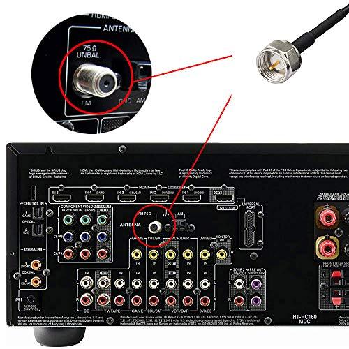 FM Radio Antenna Magnetic Base Radio Bluetooth Stereo Audio Video Receiver