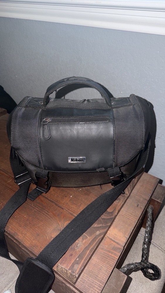 Nikon D5100 Camera Accessory Bundle with Lenses and Black Camera Bag