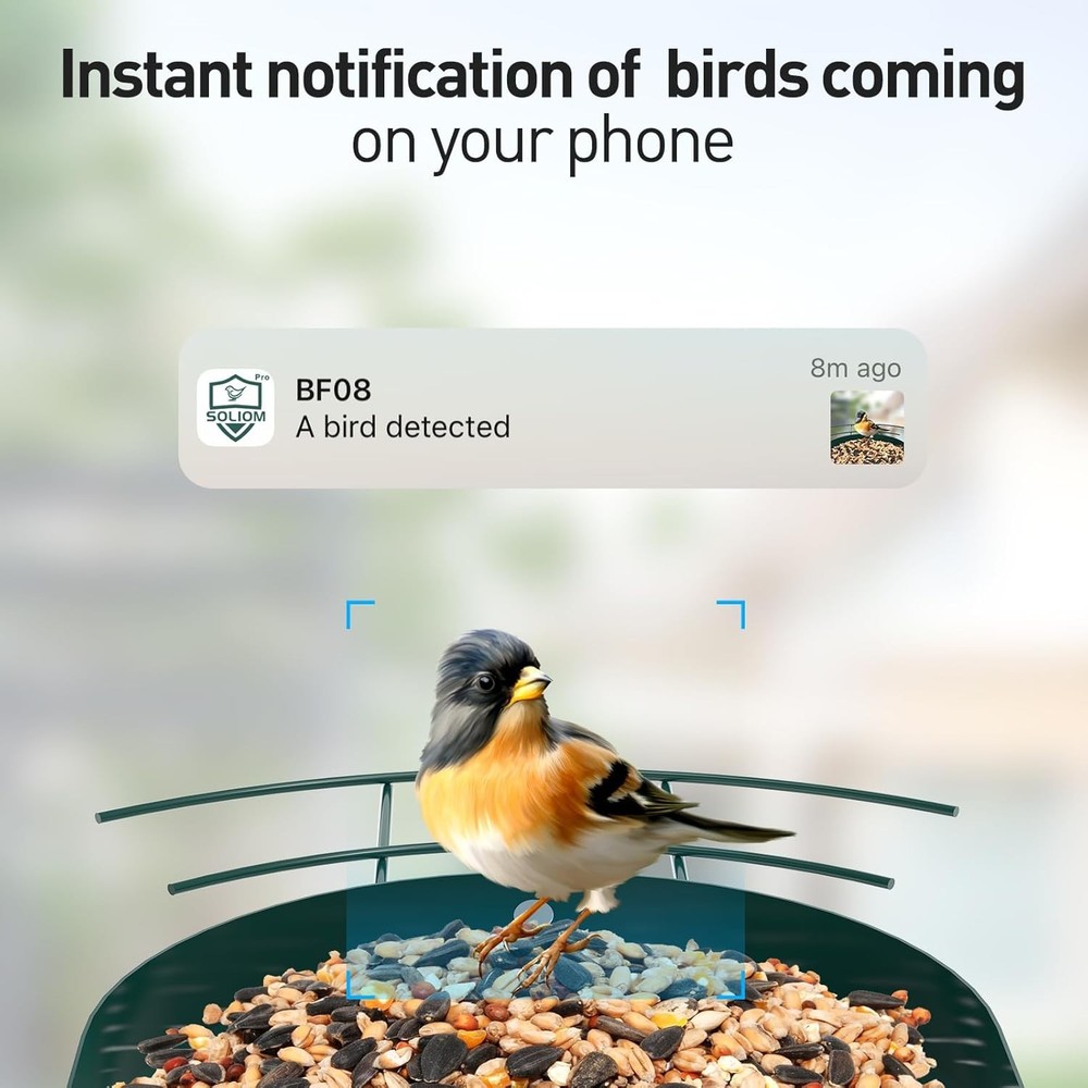 SOLIOM Bird Camera