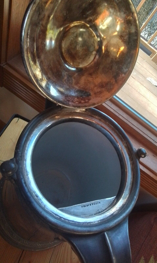 Silver Plated Reed & Barton Lined Water Pitcher - 1901 - Pennsylvania Coal