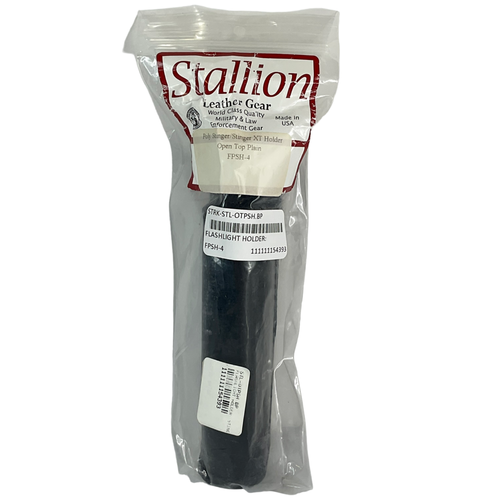 Stallion Flashlight Holder FPSH-4 Poly Stinger & XT Open Top Plain