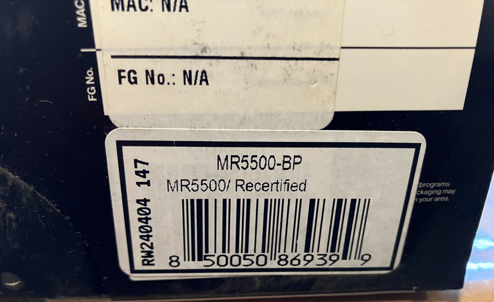 Linksys Hydra Pro 6 Dual-Band Wi-Fi 6 Router Recertified