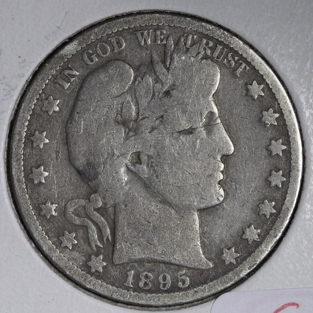 1895-O Barber Silver Half Dollar VG E299 OINE