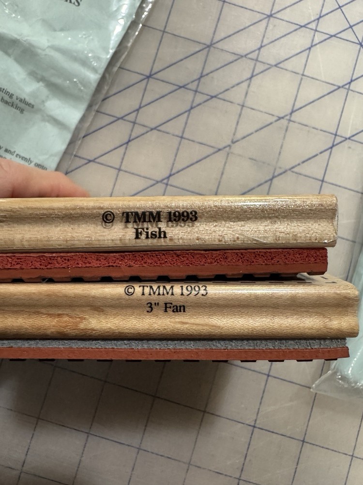 THOROUGHLY MODERN MINIS "FANCY FISH" AND "FAN" USED PLUS PATTERN