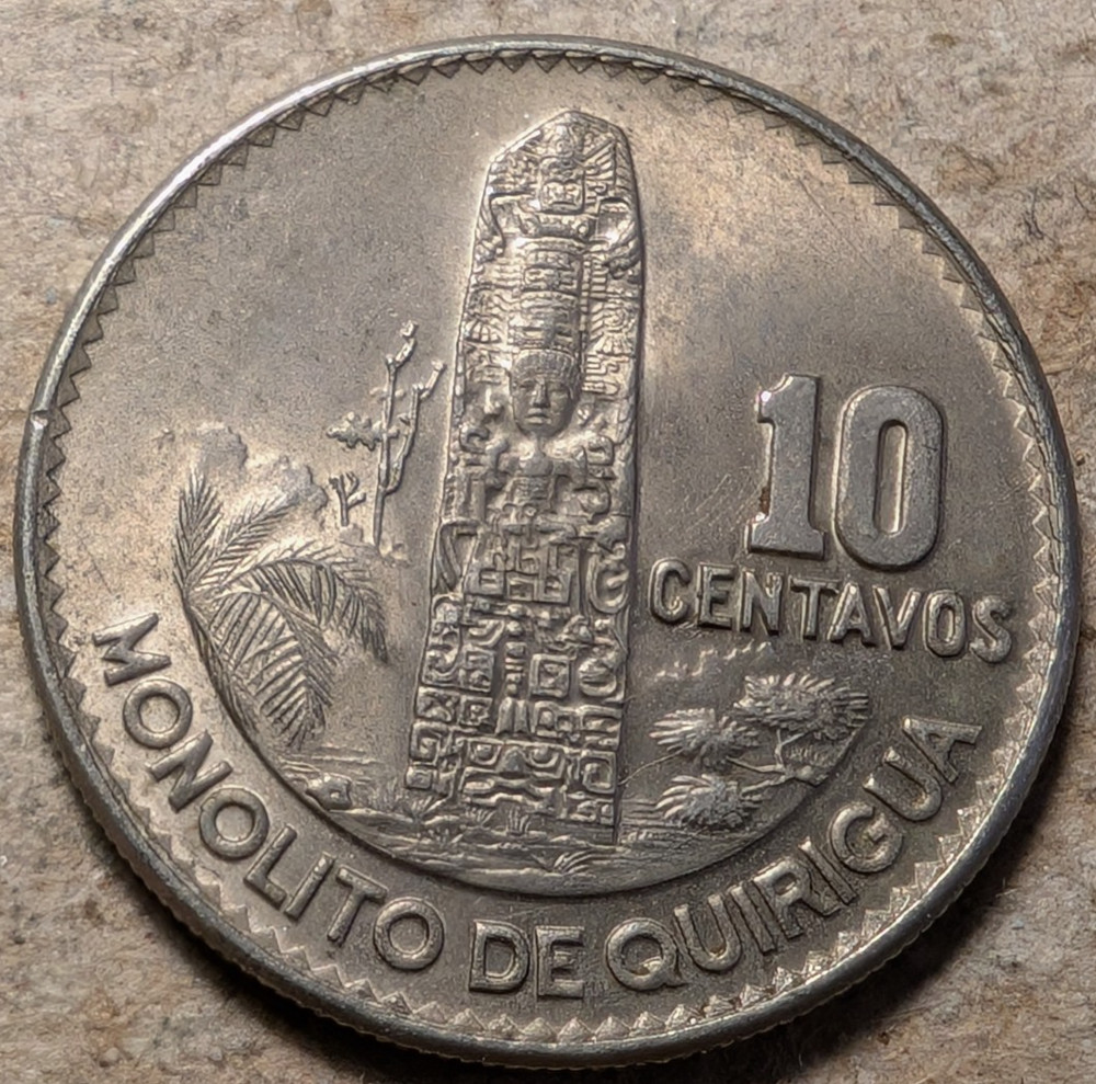 Guatemala 10 centavos 1967