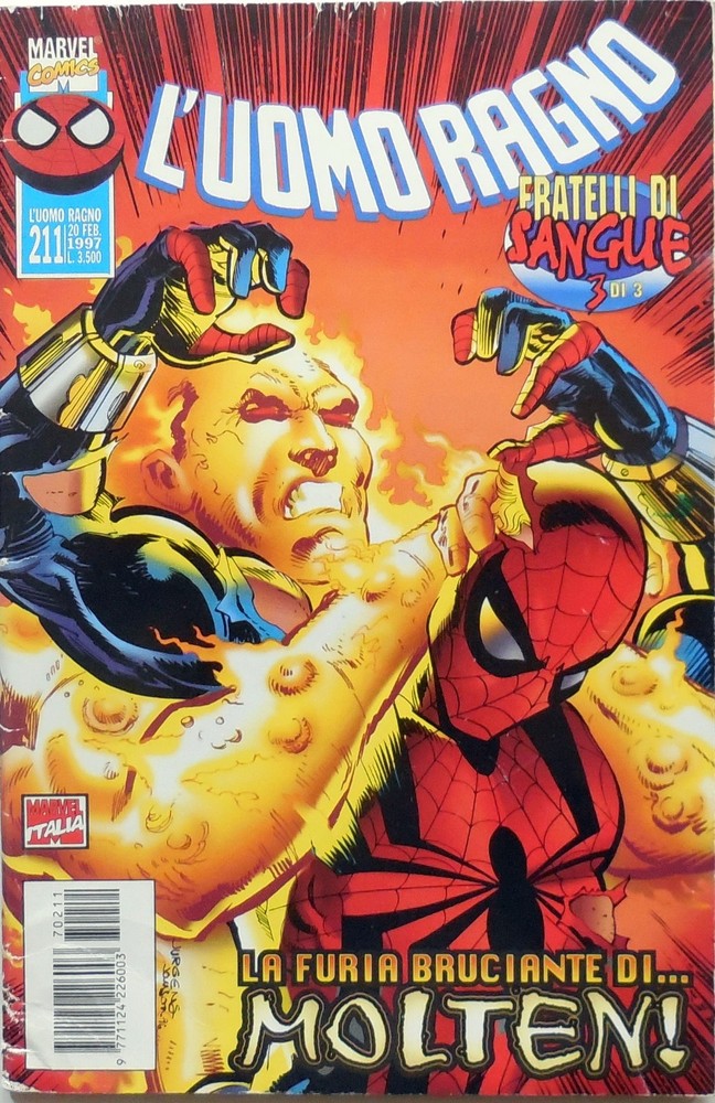 MARVEL COMICS THE SPIDER MAN N.211 1997
