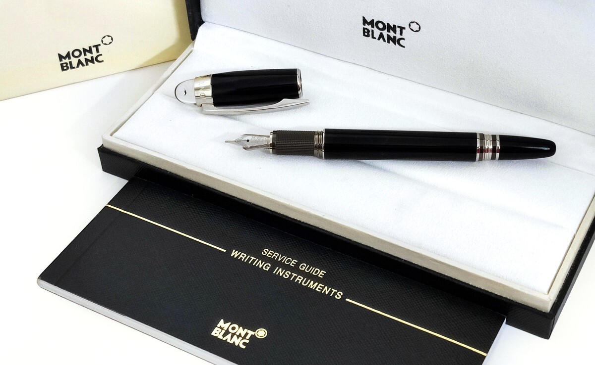 REFURBISHED # Montblanc Starwalker Resin Fountain Pen, Midnight Black - 105655​