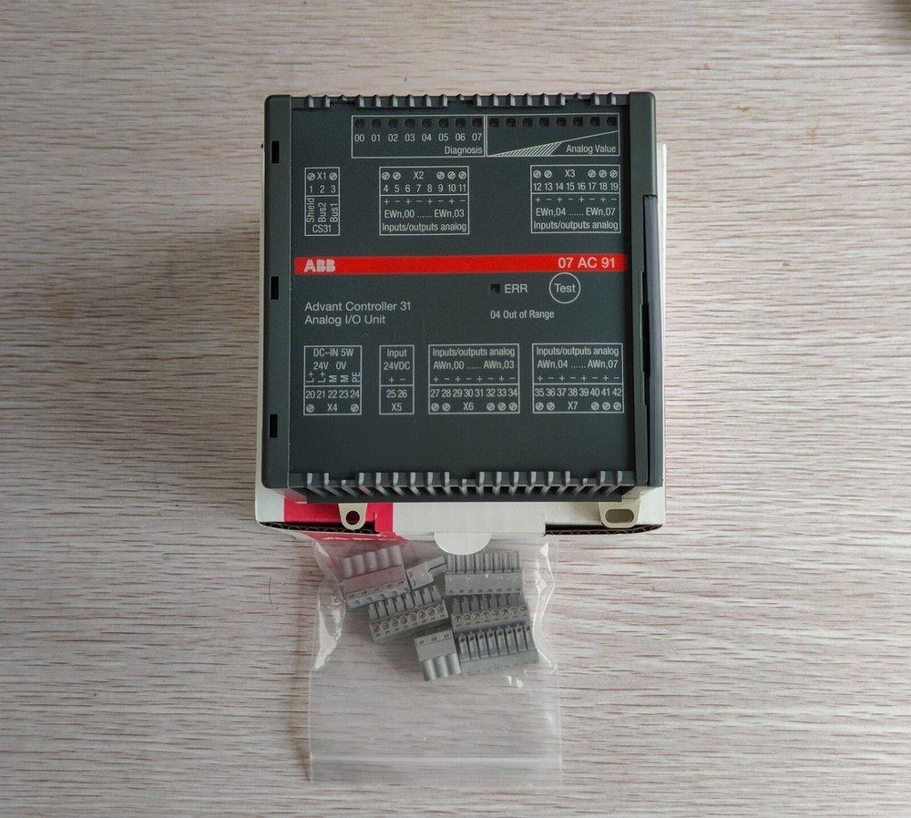 ABB 07AC91 Analog Input/Output Module