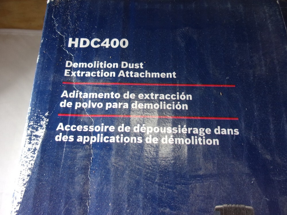 NEW BOSCH DEMOLITION DUST EXTRACTOR UNIT # HDC400
