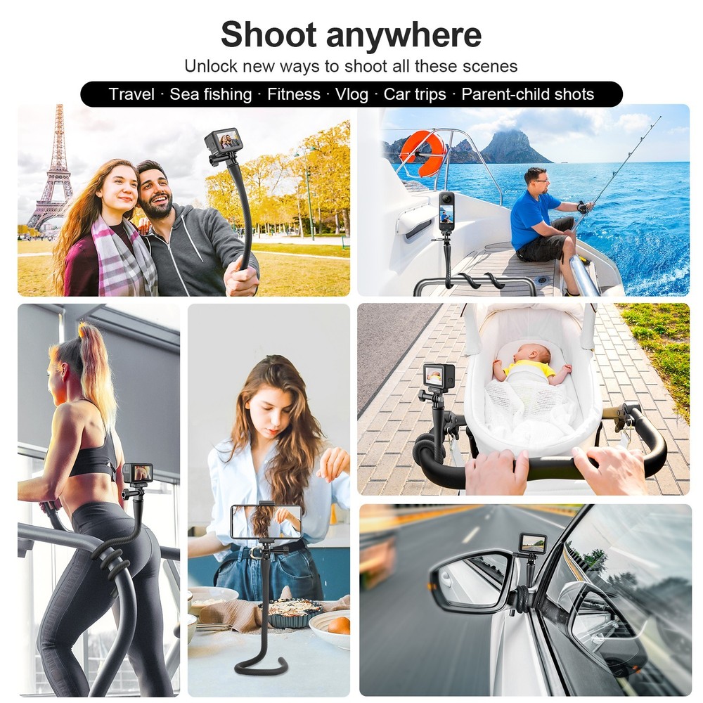 Silicone Flexible Extension Arm for Insta360