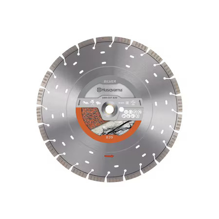 Husqvarna Vari-Cut S35 14 Diamond Saw Blade, Demolition, 14" Dia.