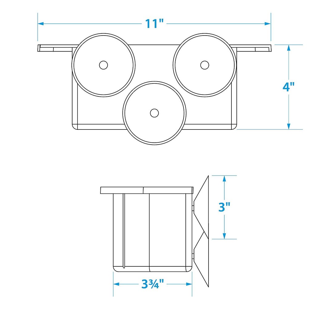 Seachoice 79321 Cockpit Organizer White