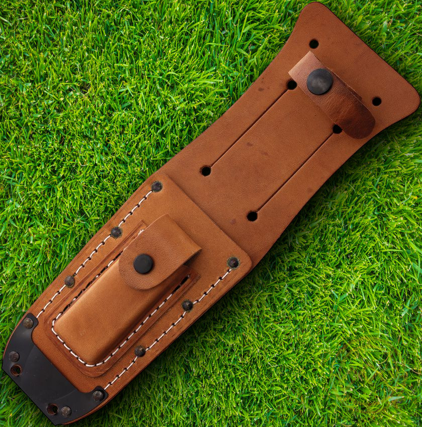 Ontario Sheath Brown Leather Construction Fits 499 Air Force Survival Knife