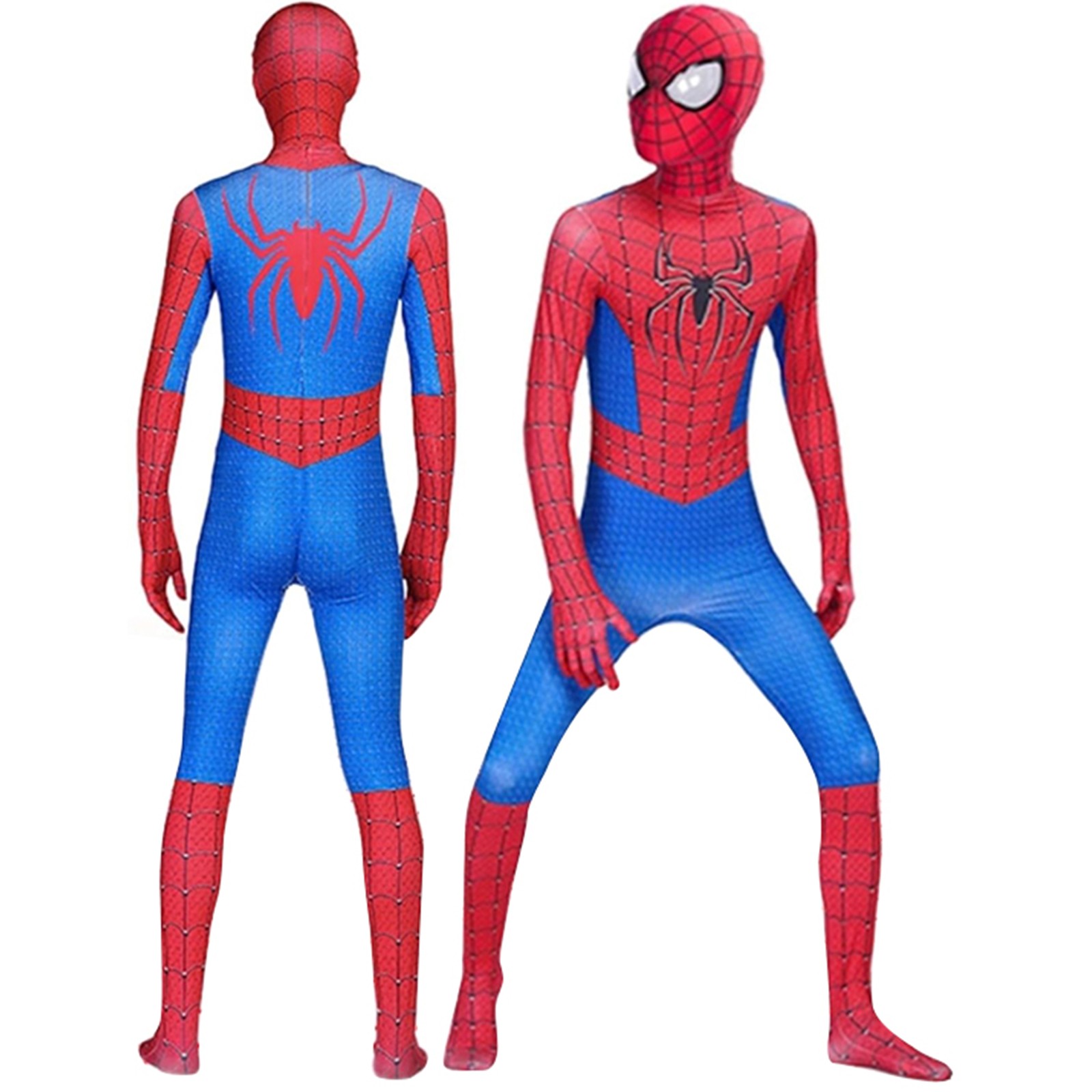 The Amazing Spider-Man Jumpsuit Cosplay Costume Spiderman Bodysuit Kids / Adult