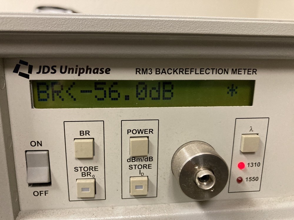 JDS Uniphase RM3 Back reflection Meter