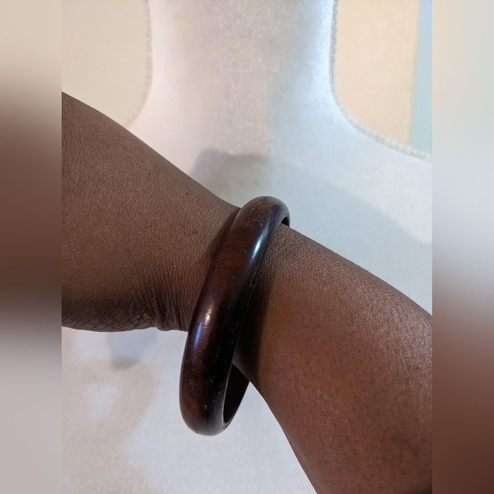 Wooden Bangle Bracelet