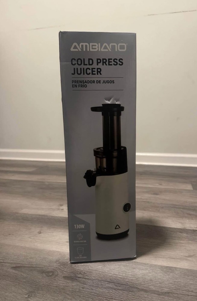 Aldi Grocery Store Ambiano Cold Press Juicer 130 Watts Tested