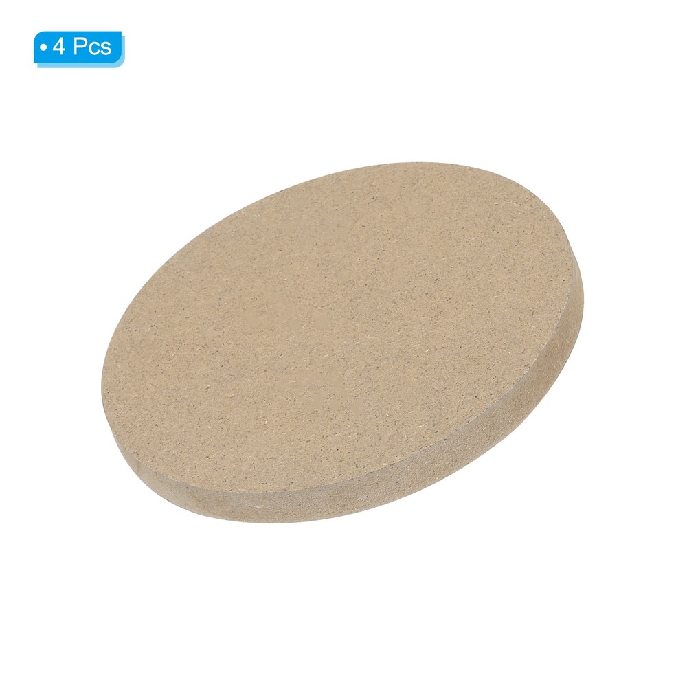 4" Round Pottery Wheel Bat 4 Pack 0.4" Thickness