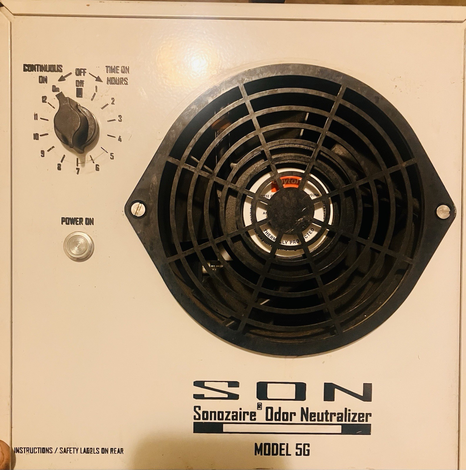 SONOZAIRE  ODOR NEUTRALIZER