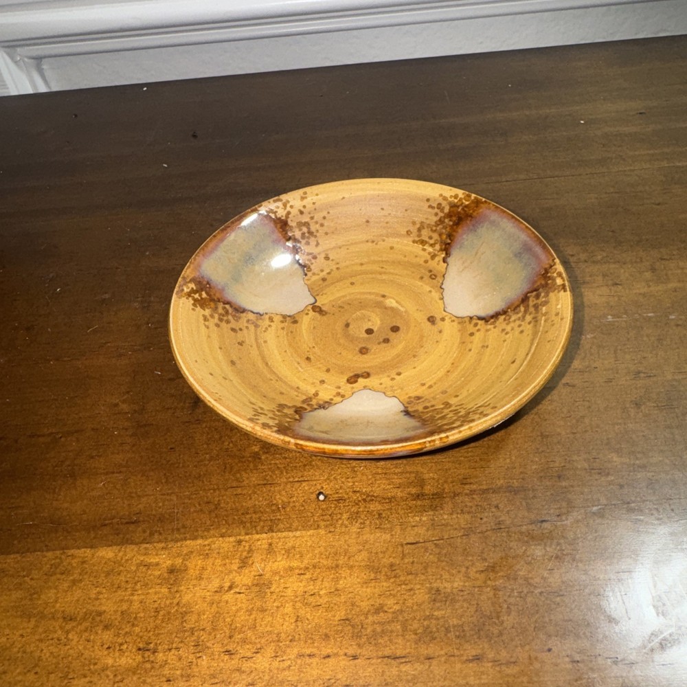 Sango Splash Brown Individual 4.5” Dip Dish