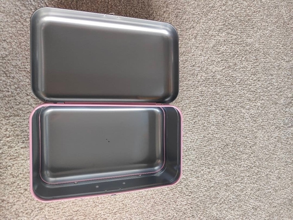 [Retro] Dot pattern back type tin can