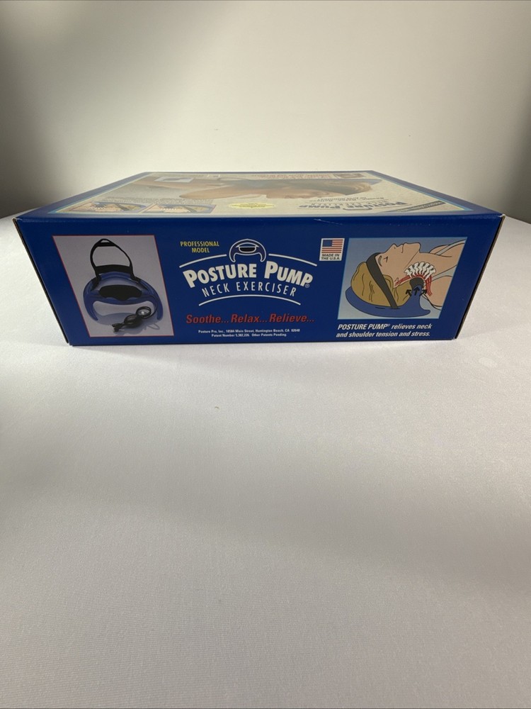 Posture Pump Disc Hydrator Neck Exerciser Cervical Disc Hydrator Made In USA