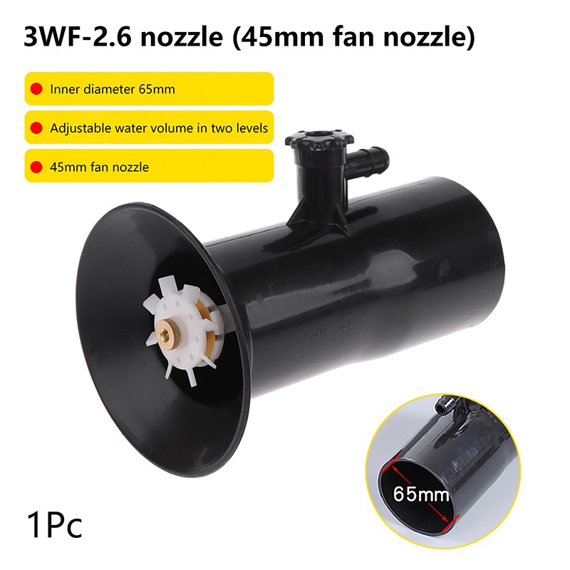 Complete Diffuser Fan Nozzle Backpack Fogger Dust Mister Duster Blower Head