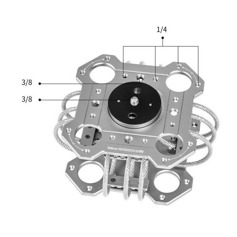 NEW Camera Vibration Isolator System Absorber for Camera Car Mount Suction Cup