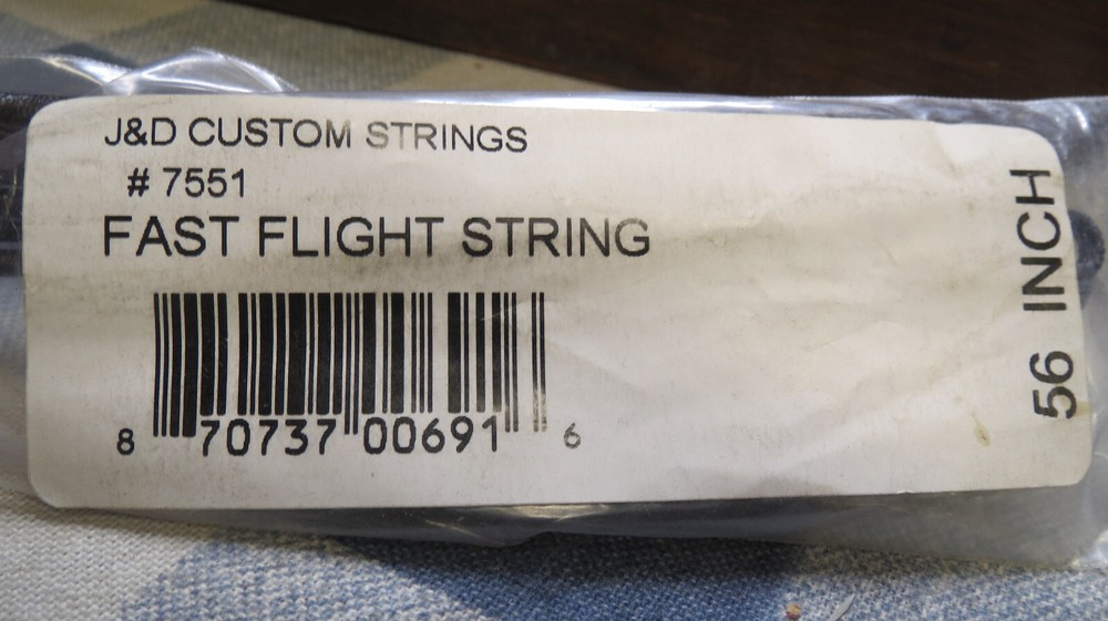 Vint. Archery compound bow string 20 Strand 56" NEW !!! J&D Custom Strings