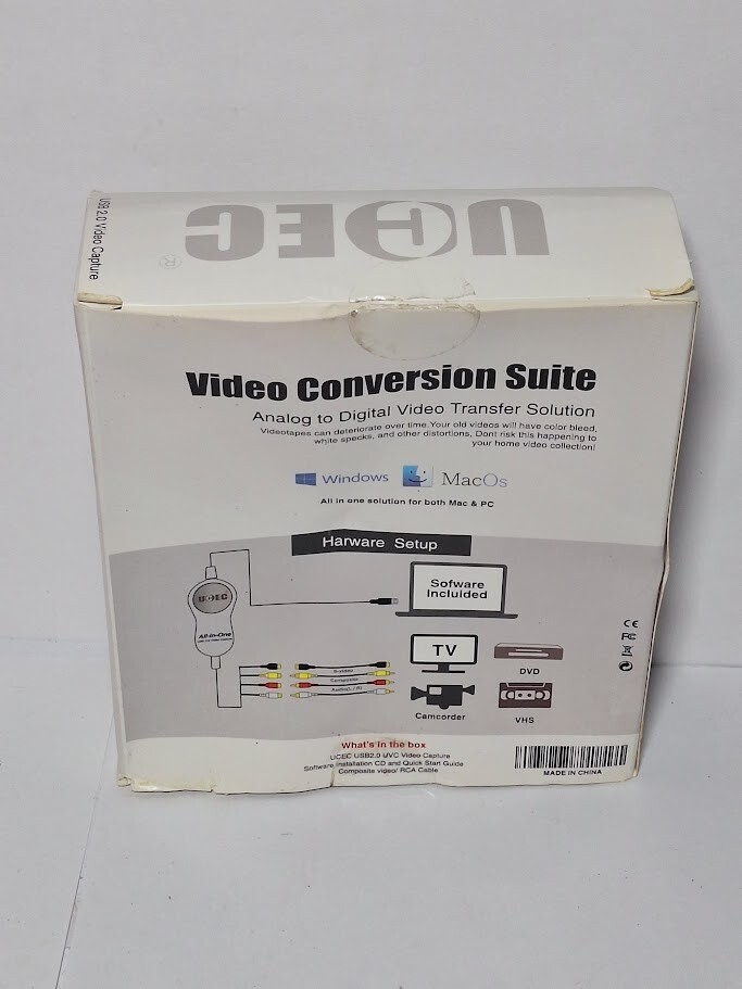 UCEC All-in-One Video Converter Analog to Digital Video Transfer Solution