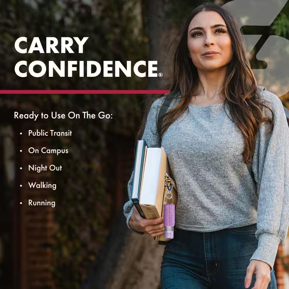 Pepper Spray with Flip Top Key Case, Mint