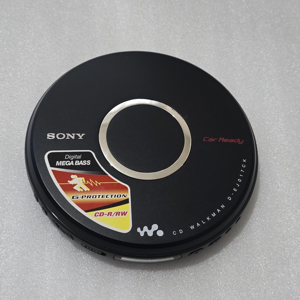 Sony CD Walkman Car Ready D-EJ017CK Black [Defective]