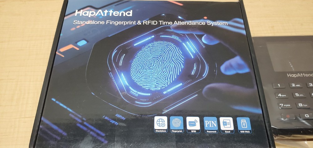 HapAttend - Time Clock - Fingerprint Time Clock