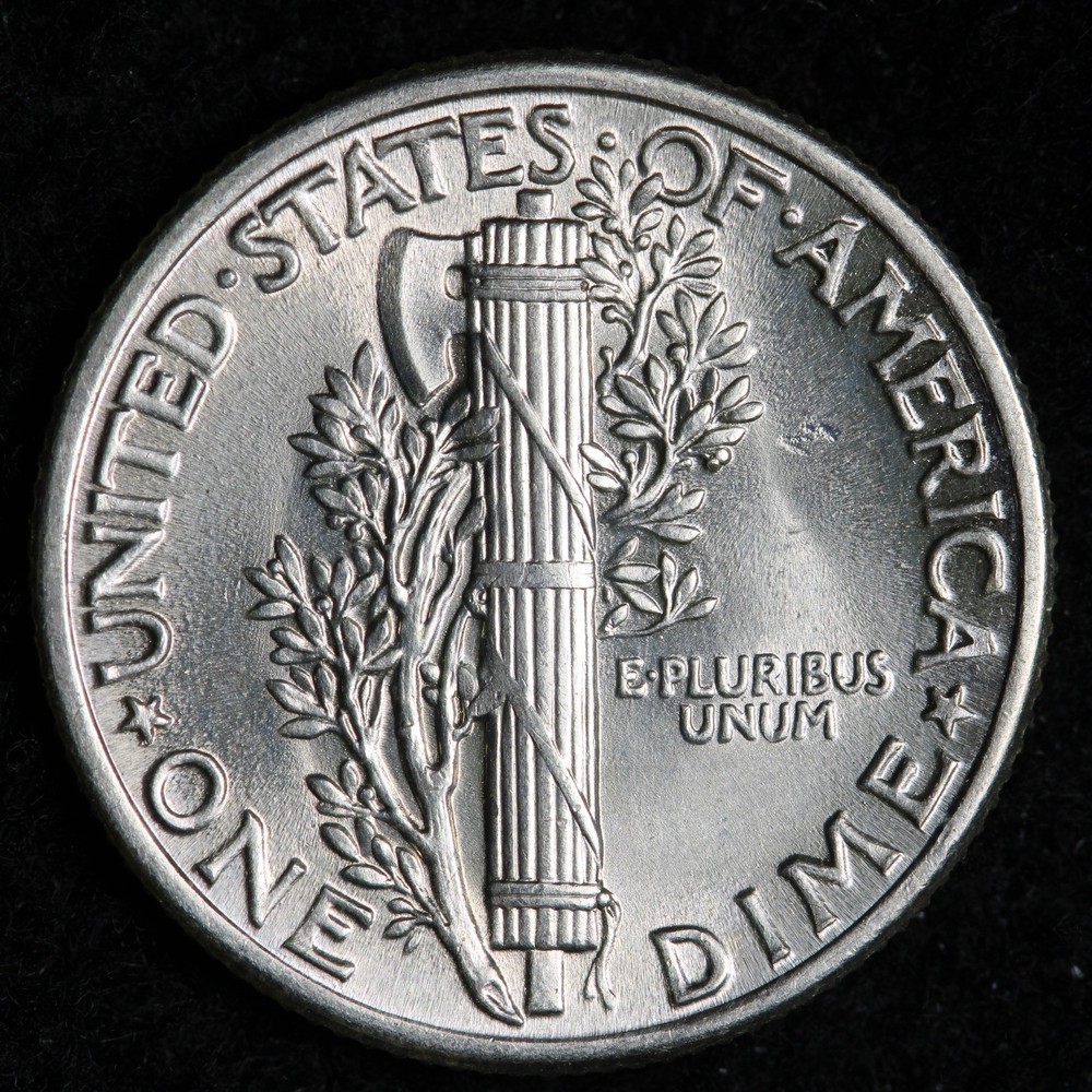 1937 Mercury Silver Dime BU *UNCIRCULATED* MS E322 AWM