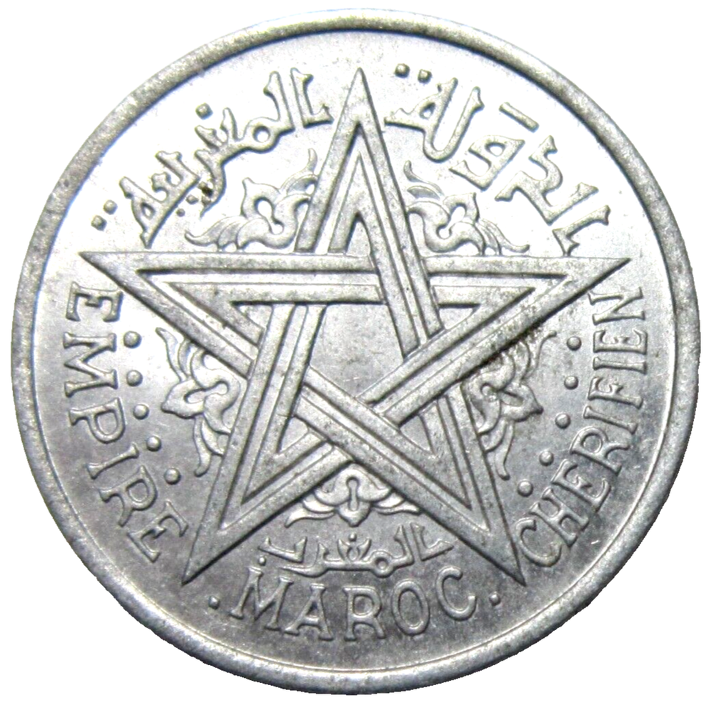 MOROCCO. 1 FRANC, 1951.