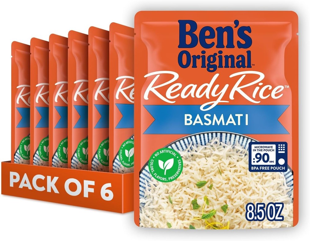 Ready Rice Basmati Rice, Easy Side Dish, Pouch ()