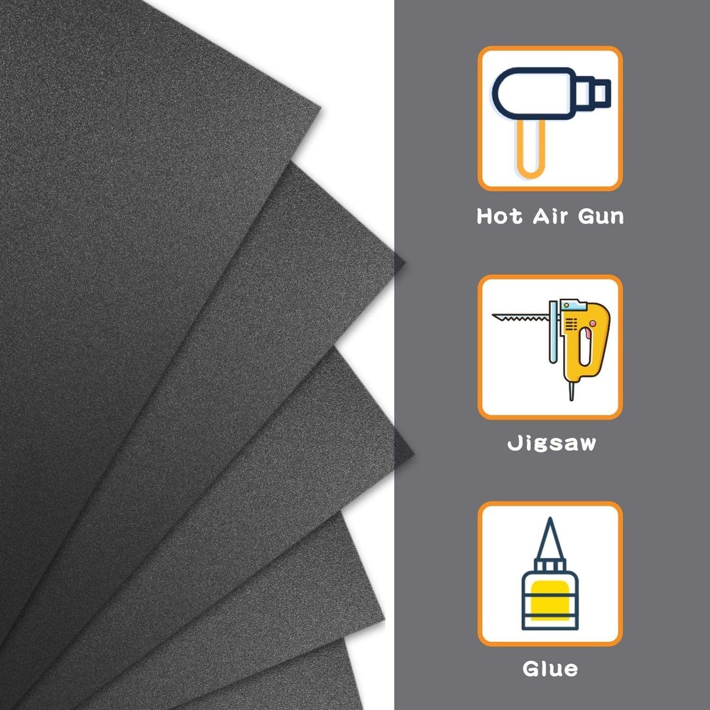 Home Decor ABS Plastic Sheet Pack - Flexible Than Plexiglass