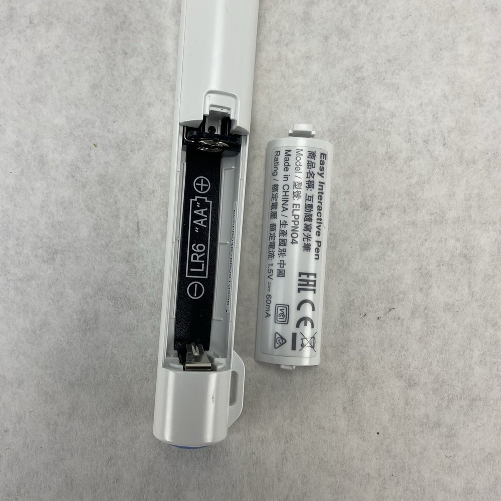 Epson ELPPN04 Easy Interactive Pen Blue Drawing Tool Power Tested