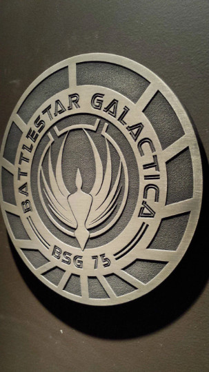 battlestar galactica plaque