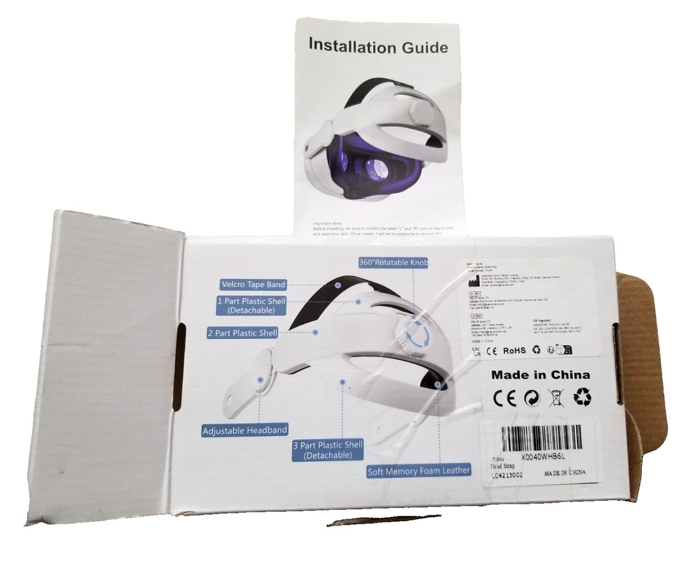Adjustable Head Strap For Meta Quest 3 **READ DESCRIPTION**