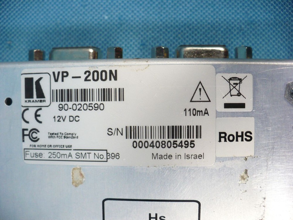 Kramer Tools VP-200N 1:2 High Resolution XGA DA Distribution Amplifier
