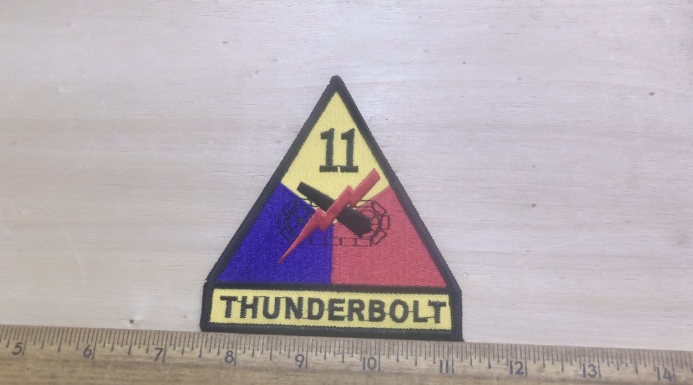 US Army - 11th Armored Division Embroidered Patch