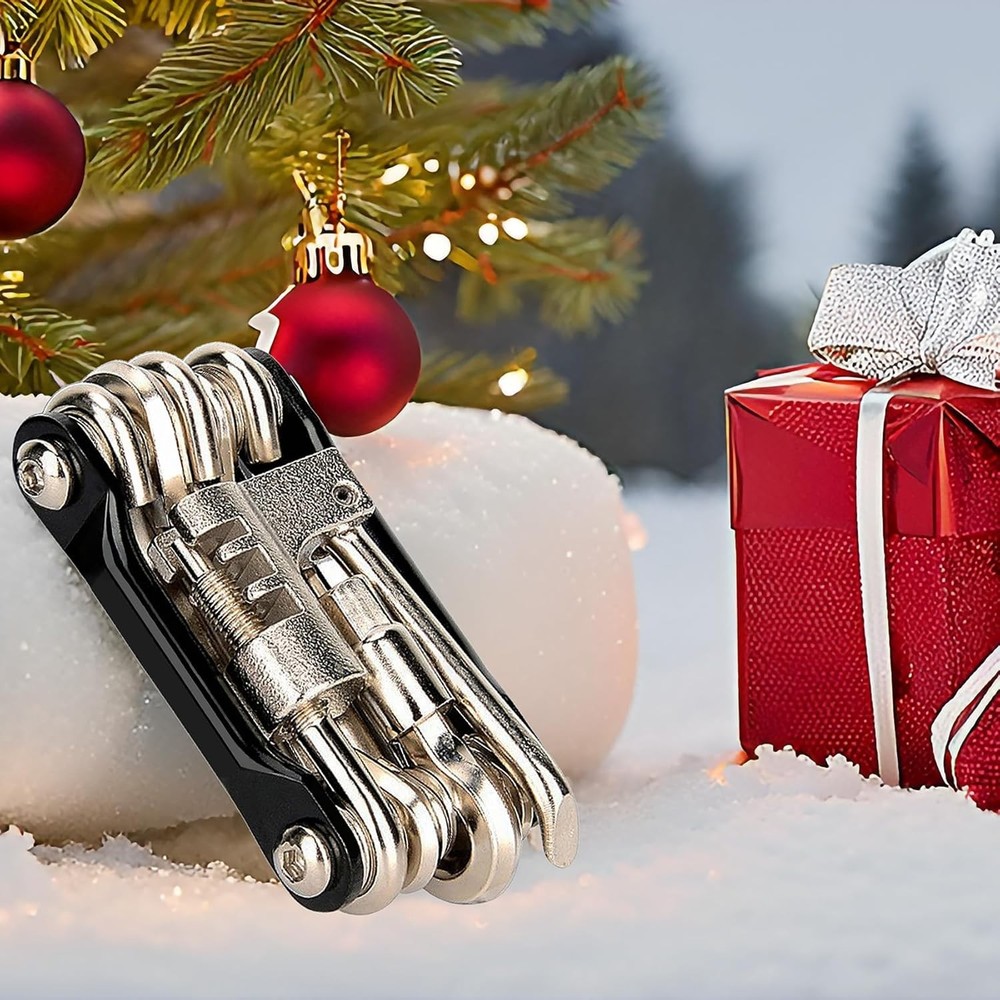 Bike Chain Tool, Ultimate Multitool Kit - Lightweight MINI, Black