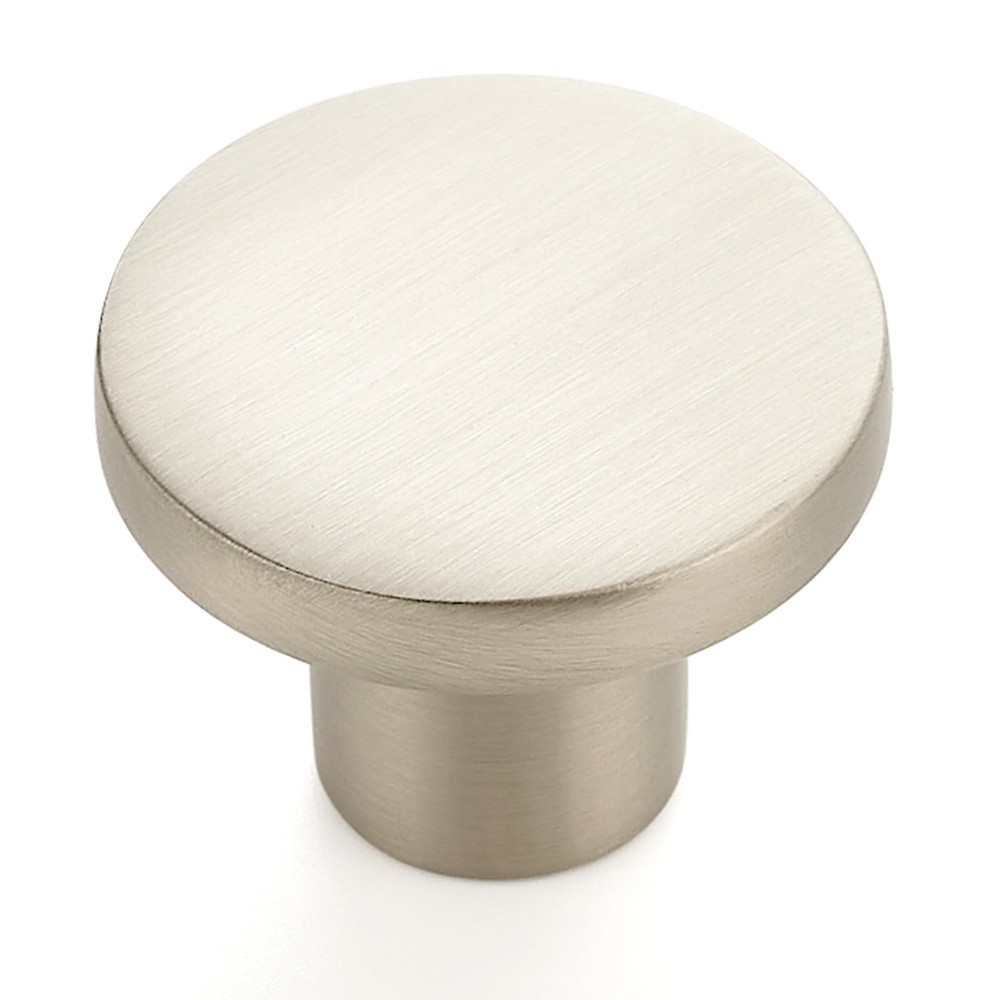 5 Pack Cabinet Knobs Dresser Knobs - 1.18 Inch Drawer Hardware Silver Kitchen...